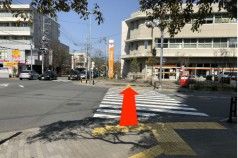 お店までの道のり